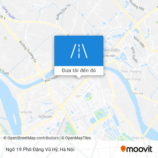 Bản đồ Ngõ 19 Phô Đặng Vũ Hỷ