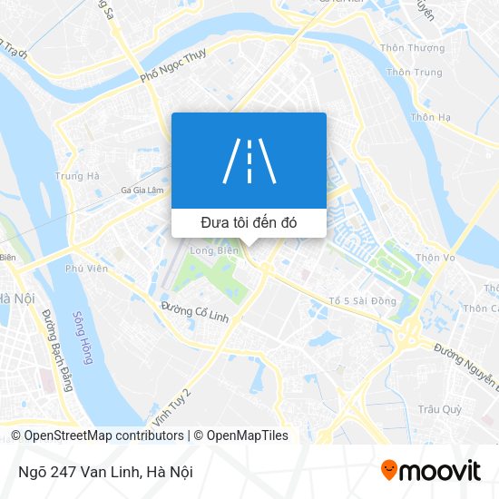 Bản đồ Ngõ 247 Van Linh