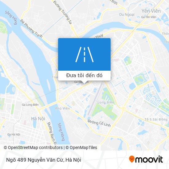 Bản đồ Ngõ 489 Nguyễn Văn Cừ