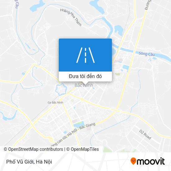Bản đồ Phố Vũ Giới