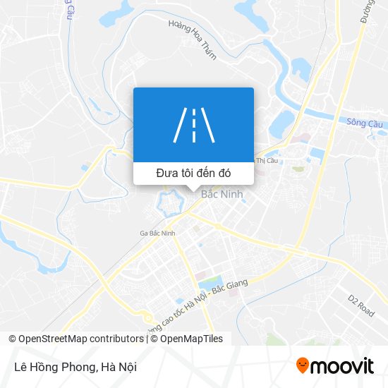 Bản đồ Lê Hồng Phong