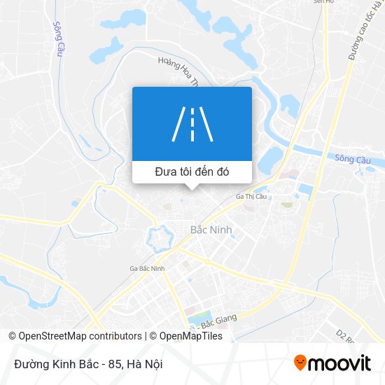 Bản đồ Đường Kinh Bắc - 85
