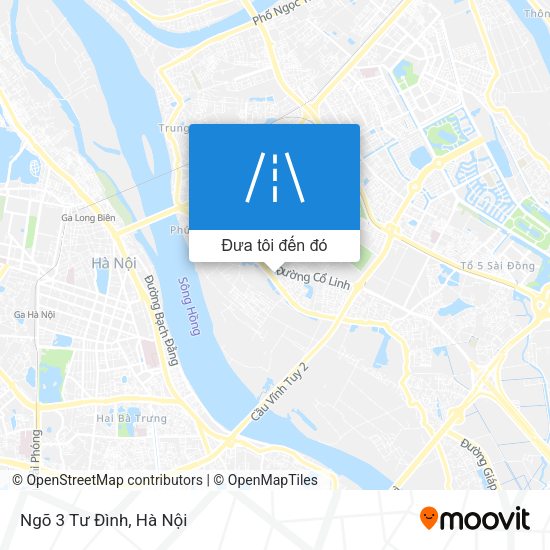 Bản đồ Ngõ 3 Tư Đình