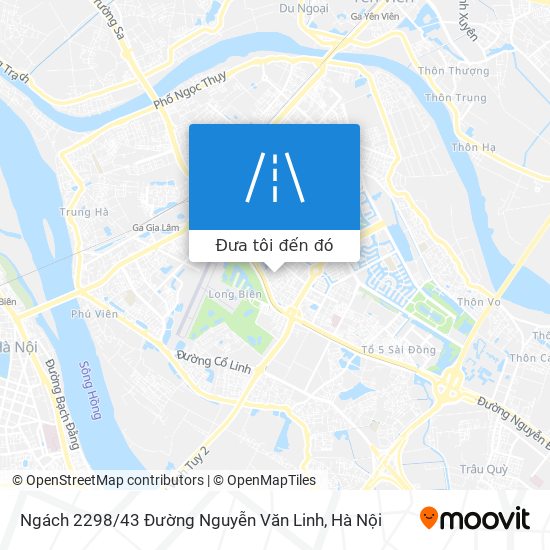 Bản đồ Ngách 2298 / 43 Đường Nguyễn Văn Linh