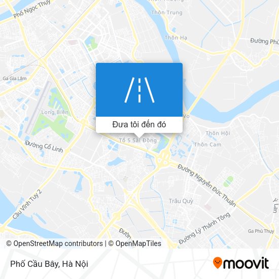 Bản đồ Phố Cầu Bây