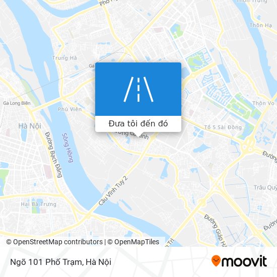 Bản đồ Ngõ 101 Phố Trạm