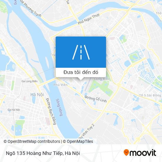 Bản đồ Ngõ 135 Hoàng Như Tiếp