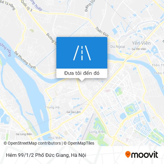 Bản đồ Hẻm 99/1/2 Phố Đức Giang