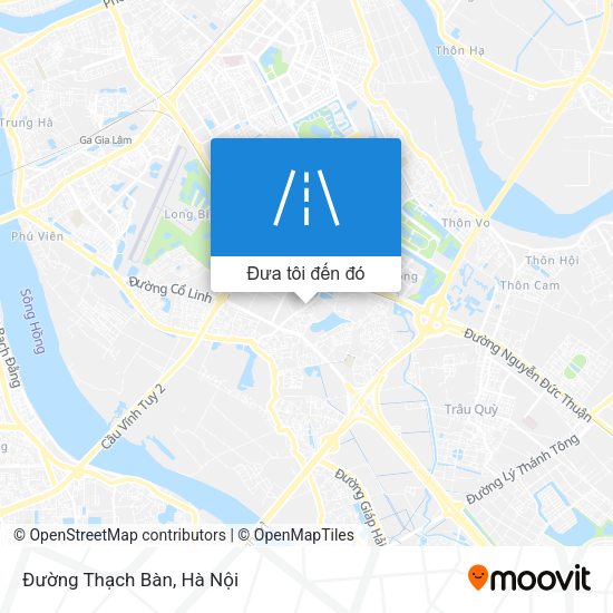 Bản đồ Đường Thạch Bàn