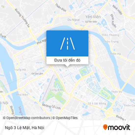 Bản đồ Ngõ 3 Lệ Mật