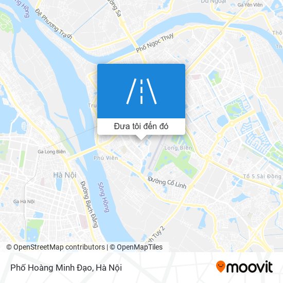 Bản đồ Phố Hoàng Minh Đạo