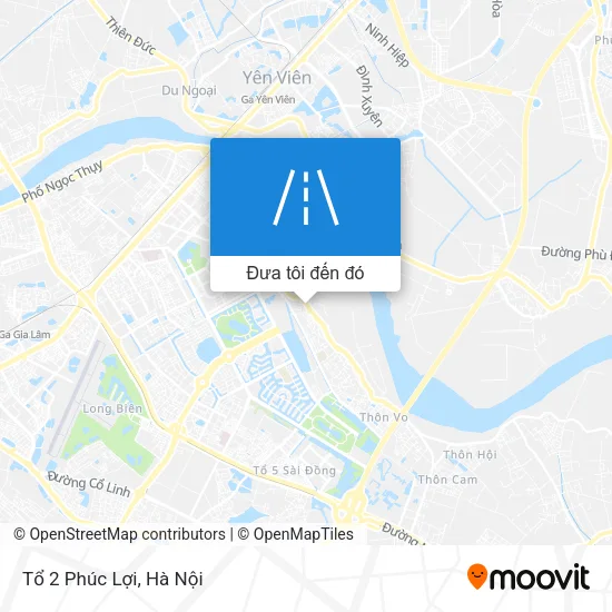 Bản đồ Tổ 2 Phúc Lợi