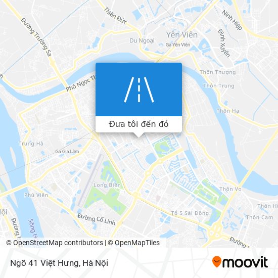 Bản đồ Ngõ 41 Việt Hưng