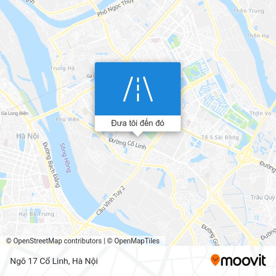 Bản đồ Ngõ 17 Cổ Linh