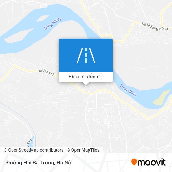 Bản đồ Đường Hai Bà Trưng