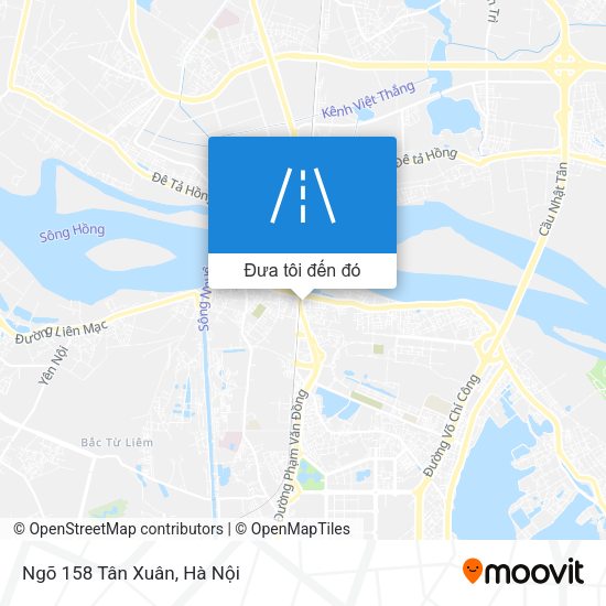 Bản đồ Ngõ 158 Tân Xuân
