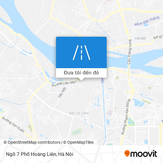 Bản đồ Ngõ 7 Phố Hoàng Liên