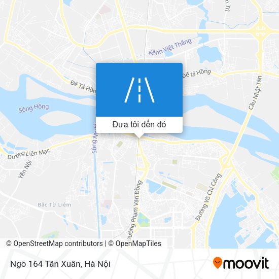 Bản đồ Ngõ 164 Tân Xuân