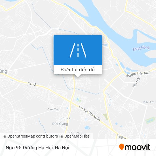 Bản đồ Ngõ 95 Đường Hạ Hội
