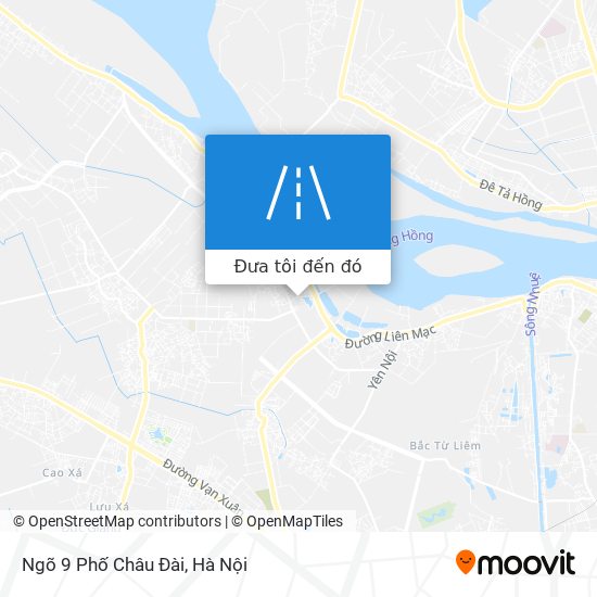 Bản đồ Ngõ 9 Phố Châu Đài