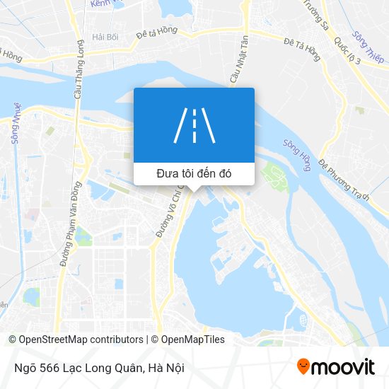 Bản đồ Ngõ 566 Lạc Long Quân