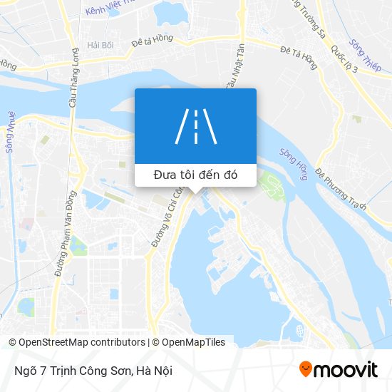 Bản đồ Ngõ 7 Trịnh Công Sơn