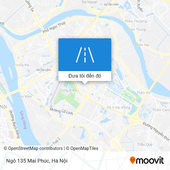 Bản đồ Ngõ 135 Mai Phúc