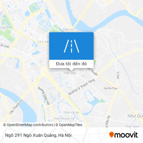 Bản đồ Ngõ 291 Ngô Xuân Quảng