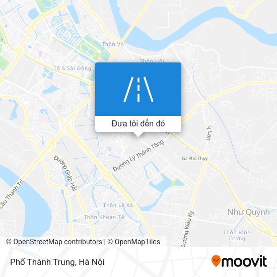 Bản đồ Phố Thành Trung