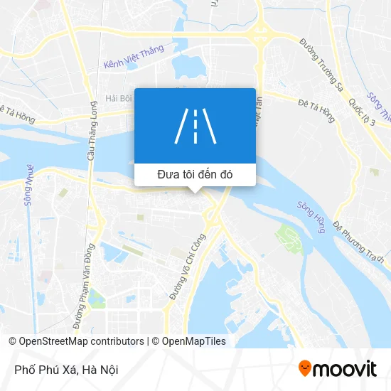 Bản đồ Phố Phú Xá
