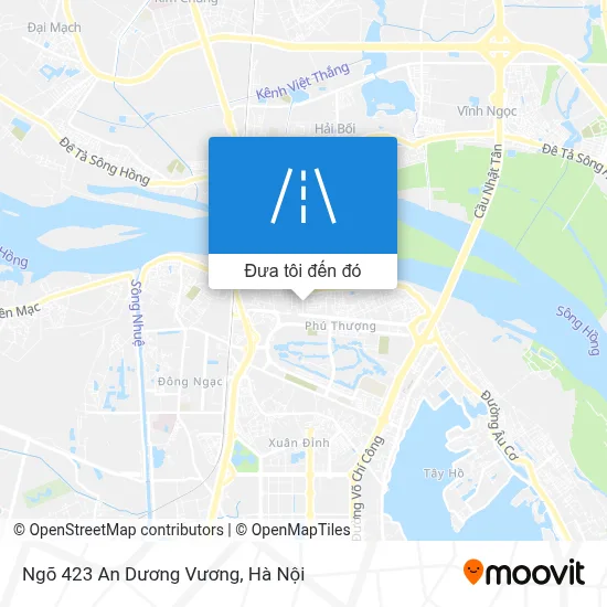 Giao thông Ngõ 423 An Dương Vương, Tây Hồ