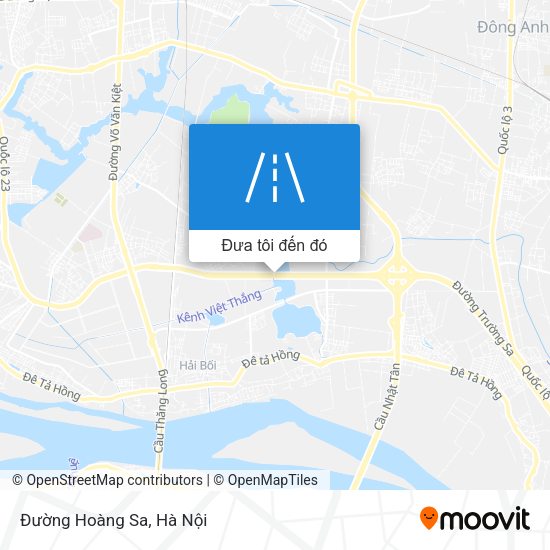 Bản đồ Đường Hoàng Sa