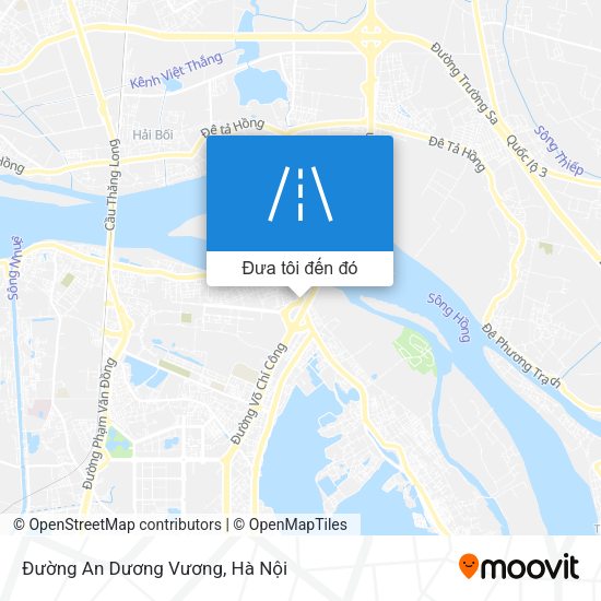 Bản đồ Đường An Dương Vương