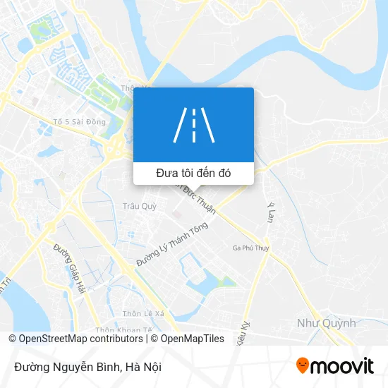 Bản đồ Đường Nguyễn Bình