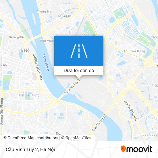 Bản đồ Cầu Vĩnh Tuy 2