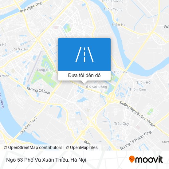 Bản đồ Ngõ 53 Phố Vũ Xuân Thiều