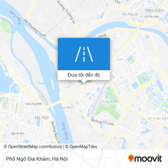 Bản đồ Phố Ngô Gia Khảm