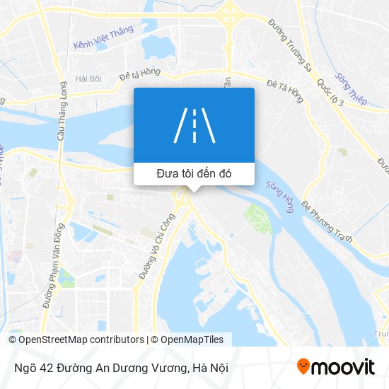 Bản đồ Ngõ 42 Đường An Dương Vương
