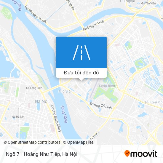 Bản đồ Ngõ 71 Hoàng Như Tiếp