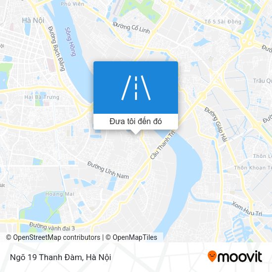 Bản đồ Ngõ 19 Thanh Đàm