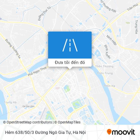 Bản đồ Hẻm 638/50/3 Đường Ngô Gia Tự