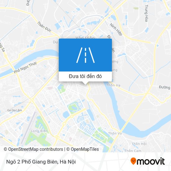 Bản đồ Ngõ 2 Phố Giang Biên