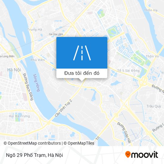 Bản đồ Ngõ 29 Phố Trạm
