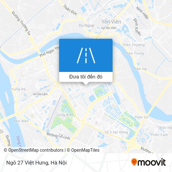 Bản đồ Ngõ 27 Việt Hưng