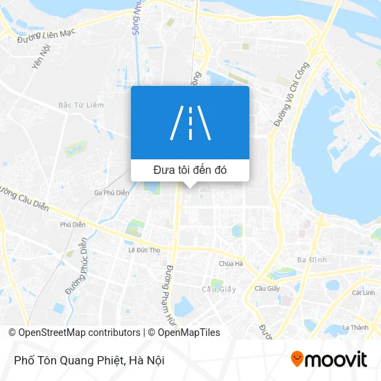 Bản đồ Phố Tôn Quang Phiệt