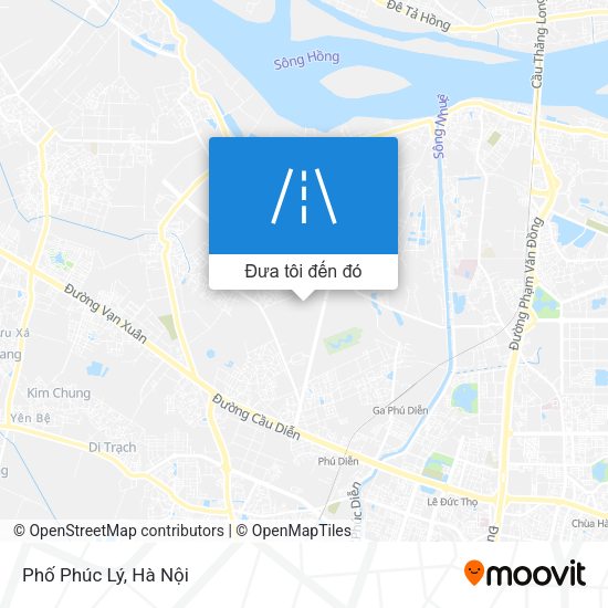 Bản đồ Phố Phúc Lý