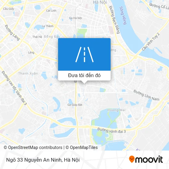 Bản đồ Ngõ 33 Nguyễn An Ninh