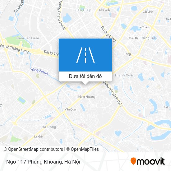 Bản đồ Ngõ 117 Phùng Khoang