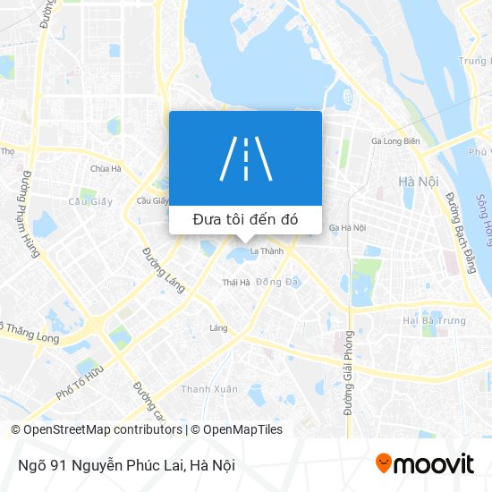 Bản đồ Ngõ 91 Nguyễn Phúc Lai