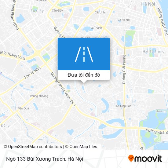 Bản đồ Ngõ 133 Bùi Xương Trạch